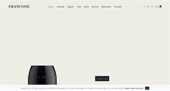 Desktop Screenshot of franconevini.com